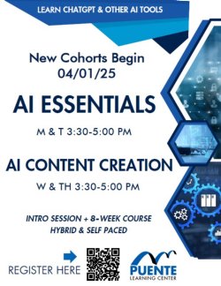 AI Essentials & Content Creation 8 Week Cohort